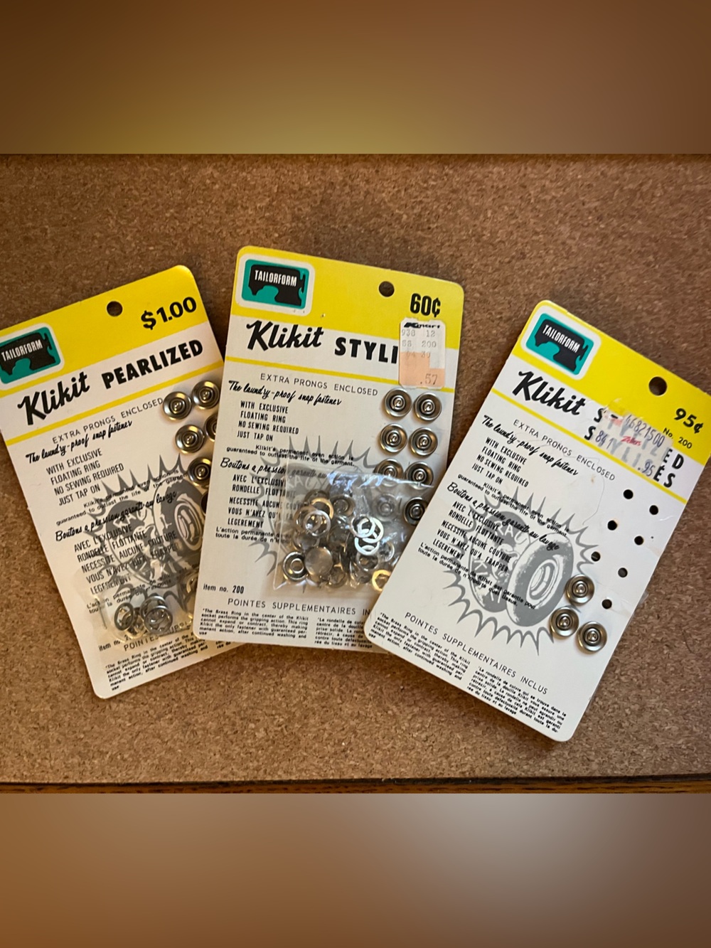 Vintage Snap Fasteners